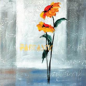 Colorful Flowers oil painting